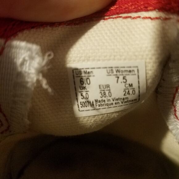 Vans Checkered Flame Shoes - Picture 4 of 5